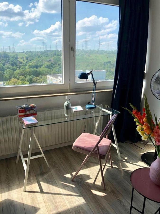 Grosses Appartement Mit Aussichtsbalkon Лудвигсбург Екстериор снимка