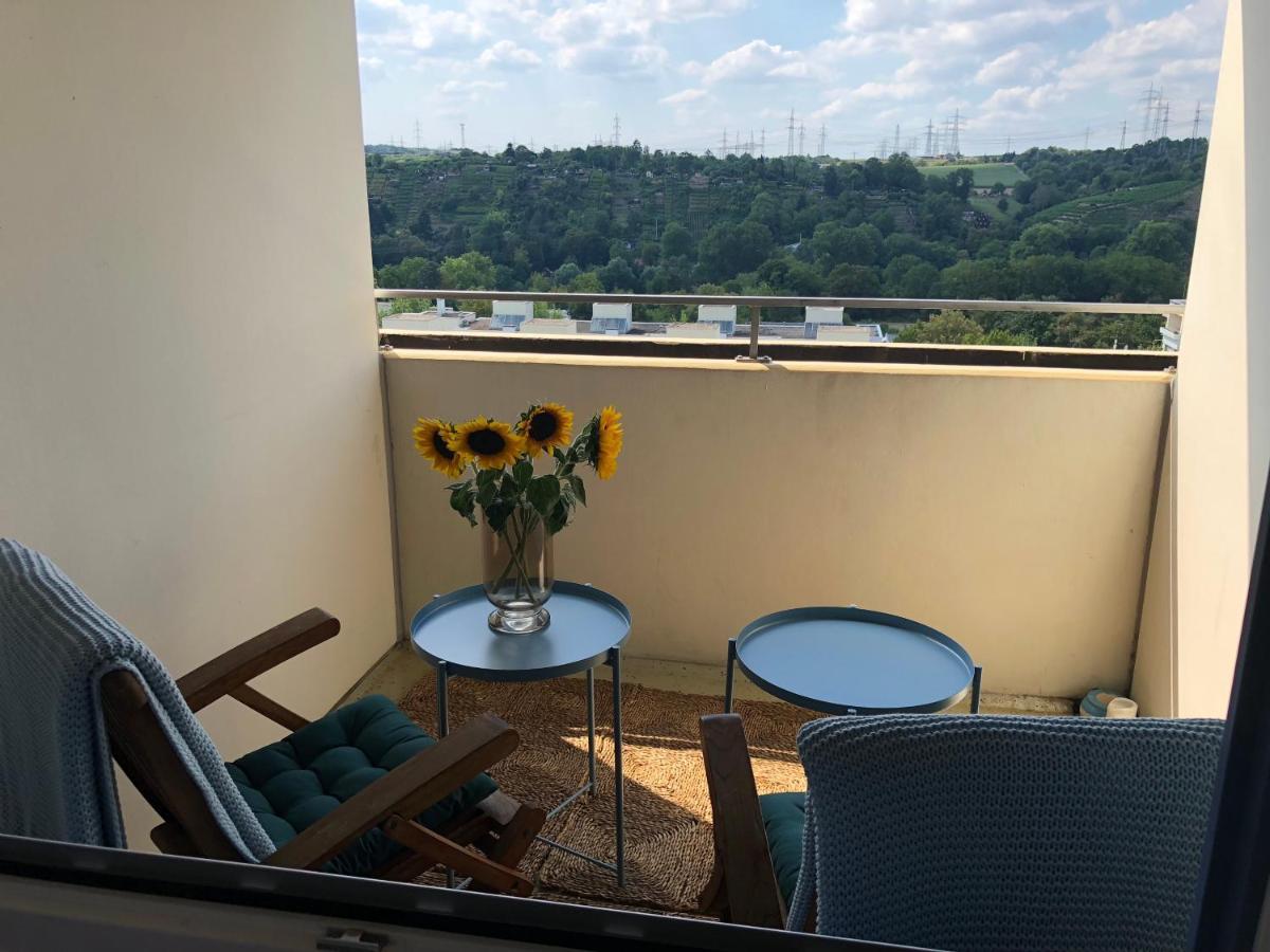 Grosses Appartement Mit Aussichtsbalkon Лудвигсбург Екстериор снимка