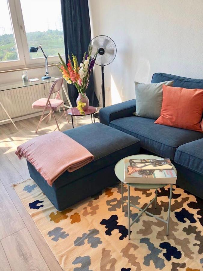 Grosses Appartement Mit Aussichtsbalkon Лудвигсбург Екстериор снимка